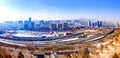 Overlooking the Plateau Pearl - Qinghai, Xining Royalty Free Stock Photo